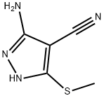 3-AMINO-5-(METHYLTHIO)PYRAZOLE-4-CARBONITRILE