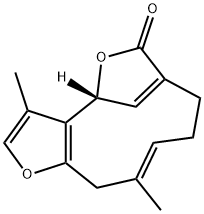 (R,10E)-4,8,9,12-Tetrahydro-3,11-dimethyl-6H-4,7-methenofuro[3,2-c]oxacycloundecin-6-one