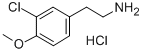 3-CHLORO-4-METHOXYPHENETHYLAMINE HYDROC&