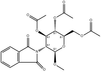 Methyl3,4,6-tri-O-acetyl-2-deoxy-2-phthalimido-b-D-glucopyranoside