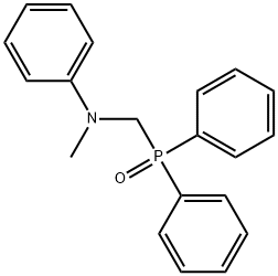 N-[(DIPHENYLPHOSPHINYL)METHYL]-N-METHYLANILINE