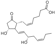 9-OXO-11ALPHA,15S-DIHYDROXY-PROSTA-5Z,13E,17Z-TRIEN-1-OIC ACID