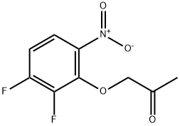 2-Acetonyloxy-3,4-difluoro nitrobenzene