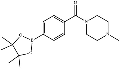 (4-METHYL-PIPERAZINE-1-YL)-[4-(4,4,5,5-TETRAMETHYL-1,3,2-DIOXABOROLAN-2-YL)-PHENYL]-METHANONE