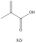 Methacrylic acid zirconium salt