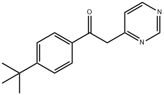 1-(4-TERT-BUTYLPHENYL)-2-PYRIMIDIN-4-YLETHANONE