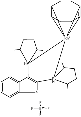 (S,S,S,S)-2,3-BIS(2,5-DIMETHYL-PHOSPHOLANYL)BENZO[B]THIOPHENE CYCLOOCTADIENE RHO