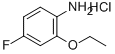 2-ETHOXY-4-FLUORO-PHENYLAMINE HYDROCHLORIDE