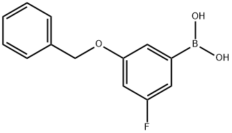(3-BENZYLOXY-5-FLUORO)BENZENEBORONIC ACID