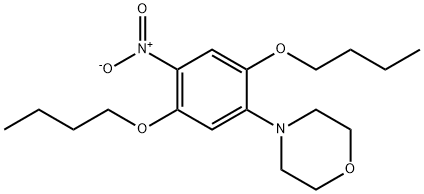 4-(2,5-dibutoxy-4-nitrophenyl)morpholine