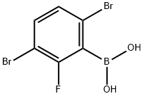 3,6-DIBROMO-2-FLUOROPHENYLBORONIC ACID