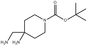 TERT-BUTYL 4-AMINO-4-(AMINOMETHYL)PIPERIDINE-1-CARBOXYLATE