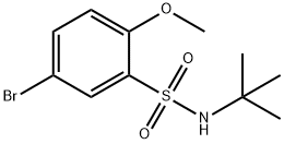 5-BROMO-N-T-BUTYL-2-METHOXYBENZENESULFONAMIDE