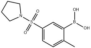 2-METHYL-5-(PYRROLIDIN-1-YLSULFONYL)PHENYLBORONIC ACID