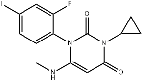 3-cyclopropyl-1-(2-fluoro-4-iodophenyl)-6-(MethylaMino)pyriMidine-2,4(1H,3H)-dione