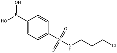 4-(N-(3-CHLOROPROPYL)SULFAMOYL)PHENYLBORONIC ACID