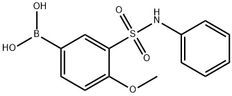 3-(N-BENZYLSULFAMOYL)-4-METHOXYPHENYLBORONIC ACID