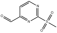 2-Methanesulfonyl-pyrimidine-4-carbaldehyde