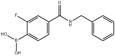 4-BenzylcarbaMoyl-2-fluorobenzeneboronic acid, 97%