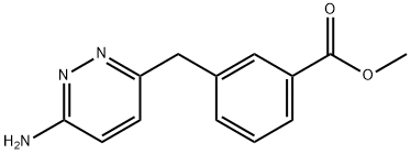 Benzoic acid, 3-[(6-amino-3-pyridazinyl)methyl]-, methyl ester