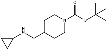 tert-butyl 4-((cyclopropylamino)methyl)piperidine-1-carboxylate