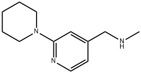 N-METHYL-N-[(2-PIPERIDIN-1-YLPYRIDIN-4-YL)METHYL]AMINE