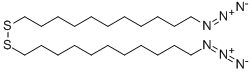 Bis(11-azidoundecyl)  disulfide