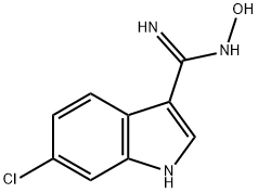 N-HYDROXY-6-CHLORO-1H-INDOLE-3-CARBOXAMIDINE