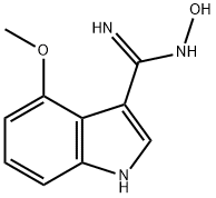 N-HYDROXY-4-METHOXY-1H-INDOLE-3-CARBOXAMIDINE