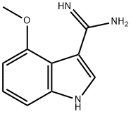 4-METHOXY-1H-INDOLE-3-CARBOXAMIDINE
