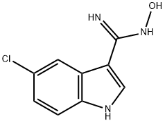 N-HYDROXY-5-CHLORO-1H-INDOLE-3-CARBOXAMIDINE