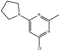 4-Chloro-2-methyl-6-(pyrrolidin-1-yl)pyrimidine