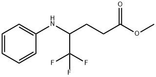 DL-Methyl 5,5,5-trifluoro-4-(phenylamino)pentanoate