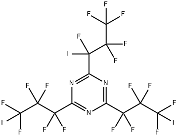 2,4,6-TRIS(HEPTAFLUOROPROPYL)-1,3,5-TRIAZINE