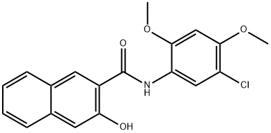 N-(2-Hydroxynaphthoyl)-2,4-dimethoxy-5-chloroanilide