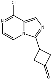3-(1-chloroH-pyrrolo[1,2-a]pyrazin-6-yl)cyclobutanone