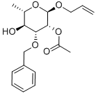 Allyl 2-O-acetyl-3-O-benzyl-a-L-rhamnopyranoside