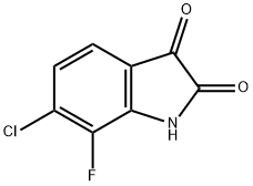 6-Chloro-7-fluoro-1H-indole-2,3-dione