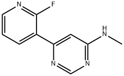 6-(2-fluoropyridin-3-yl)-Nmethylpyrimidin-4-amine