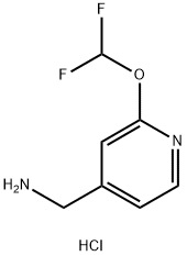 (2-(difluoroMethoxy)pyridin-4-yl)MethanaMine hydrochloride