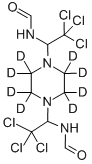1,4-BIS(2,2,2-TRICHLORO-1-FORMAMIDOETHYL)PIPERAZINE-D8