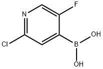 2-CHLORO-5-FLUOROPYRIDINE-4-BORONIC ACID