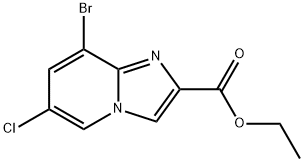 Ethyl 8-bromo-6-chloroimidazo[1,2-a]pyridine-2-carboxylate