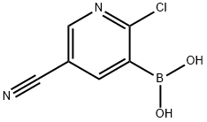 2-Chloro-5-cyanopyridin-3-ylboronic acid
