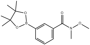 N-Methoxy-N-methyl-3-(4,4,5,5-tetramethyl-1,3,2-dioxaborolan-2-yl)benzamide