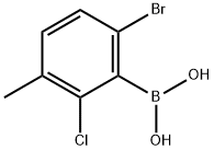 6-Bromo-2-chloro-3-methylphenylboronic acid