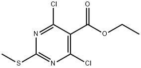 4,6-Dichloro-2-(methylthio)-5-Pyrimidinecarboxylic acid ethyl ester