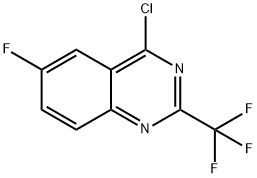 QUINAZOLINE, 4-CHLORO-6-FLUORO-2-(TRIFLUOROMETHYL)-