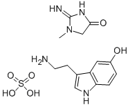 3-(2-AMINOETHYL)-5-HYDROXYINDOLE CREATININE SULFATE COMPLEX