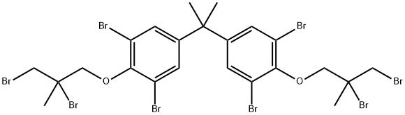 1,1'-(isopropylidene)bis[3,5-dibromo-4-(2,3-dibromo-2-methylpropoxy)benzene]